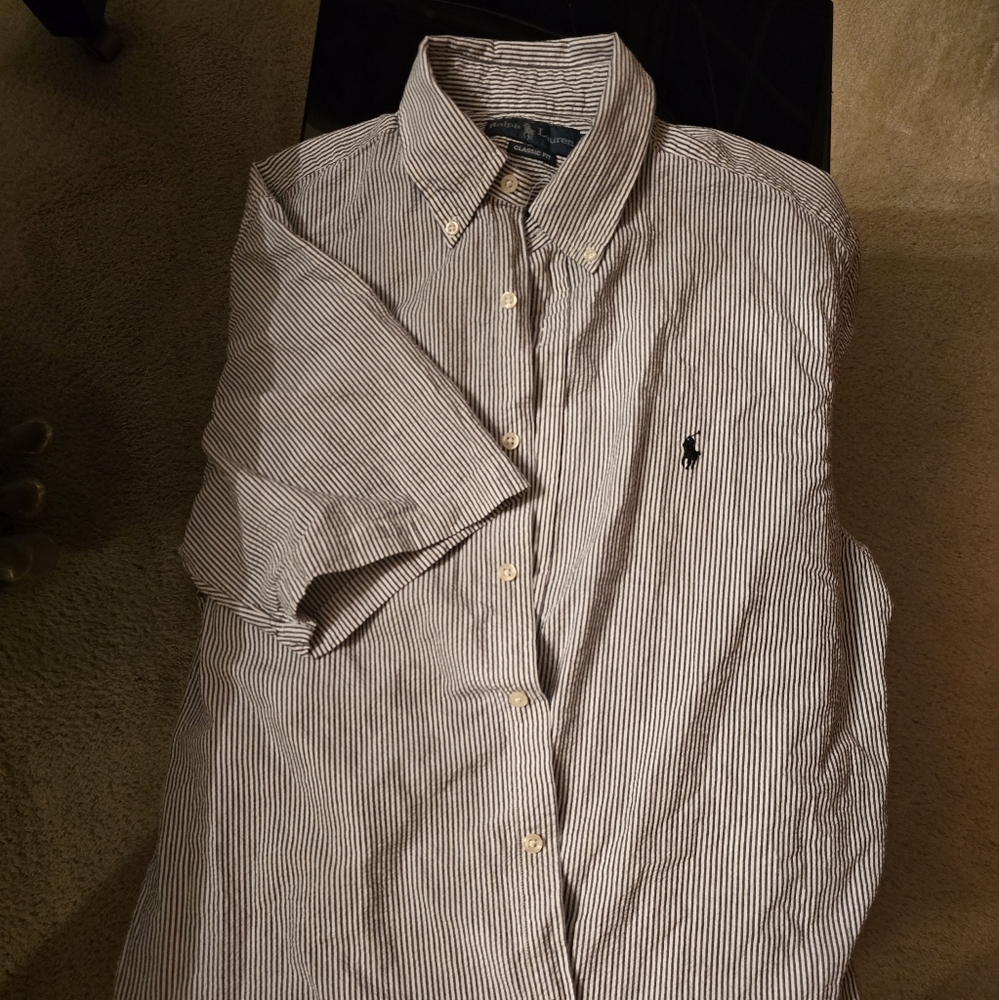 Polo Ralph lauren short sleeve shirt 9/10 quality- worn once